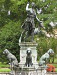 Diana and dogs